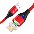 OLAF Magnetic Micro Type-C Fast Charging Adapter Data Cable for Samsung Xiaomi Huawei