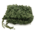 Camouflage Army Green Trap Net Military Hunting Trap Woodland Leaves Sunshade Net