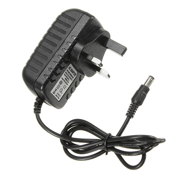 LUSTREON AC100-240V TO DC12V 2A 24W Power Supply Adapter For Strip Light + Female Connector