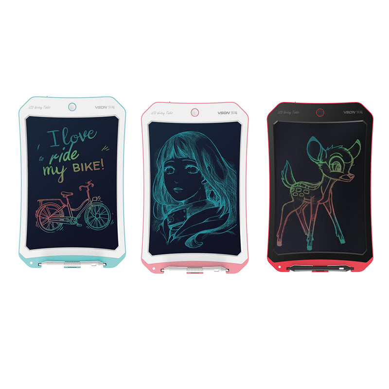 VSON WP9316 10 Inch LCD Writing Tablet Digital Graphic Drawing Graffiti Board Electronic Handwriting Pad with Stylus Gift for kids Children