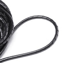 Balck 6mm 13.5M Length PE YL692 Flexible Spiral Wrapping Wire Hiding Cable Sleeves for 3D Printer