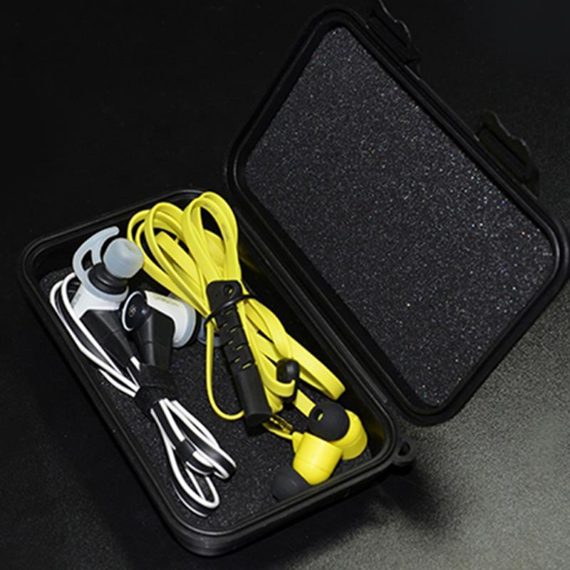 Original KZ Foam Dust-proof Moistureproof Cable Accessory Storage Bag Box for Earphone Headphone