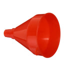 Motorcycle Funnel w/ Soft Pipe Pour Fuel Oil Petrol Vehicle Car Van Red Plastic