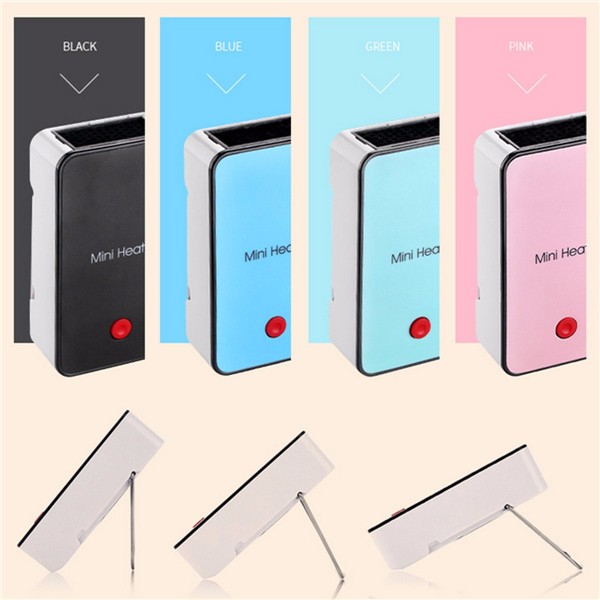 Portable Mini Handheld Electric Winter Heater Desktop Air Fan Warmer