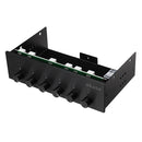 Akasa AK-FC-08BKV2 Front Panel Display Six Channel Fan Controller for 5.25 Inch PC Drive Bay