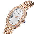 RUIMAS 558 Women Bracelet Watch Fashionable Roman Number Square Dial Quartz Watch