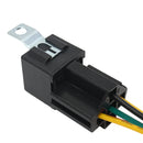 5pc 12V 30 40 Amp SPDT Automotive Relay With Wires And Harness Socket