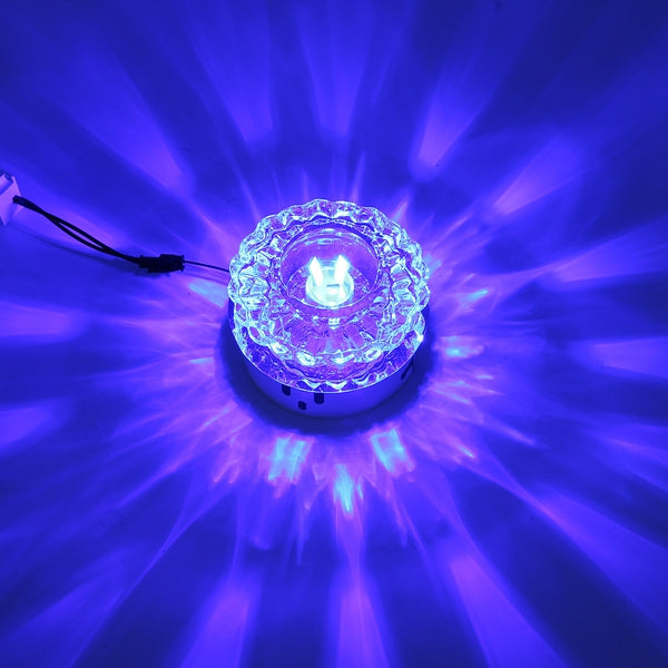 Modern 3W Crystal Ceiling Light Fixture Surface Mounted Pendant Chandelier Lamp for Aisle Hallway