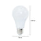 AC175-265V E27 15W Non-dimmable Pure White Constant Current 18 LED Globe Bulb for Indoor Home Use