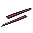 Carbon Fiber Look Car Front Rear Bumper Protector Strip Anti-Scratch Guard Strip Decoration