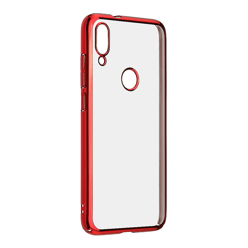 Bakeey Luxury Shockproof Elac-plating Transparent Hard PC Protective Case For Xiaomi Mi Play