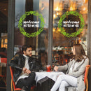 Miico SK6091 Glass Window And Door Sticker Creative Decorative Wall Sticker DIY Stickers