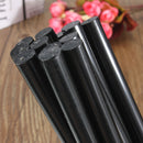 12Pcs 11mm x 190mm Hot Melt Glue Sticks Crafting Models Black Plastic
