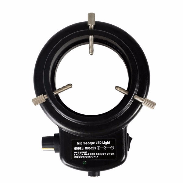 Adjustable 6500K 144 LED Ring Light Illuminator Lamp