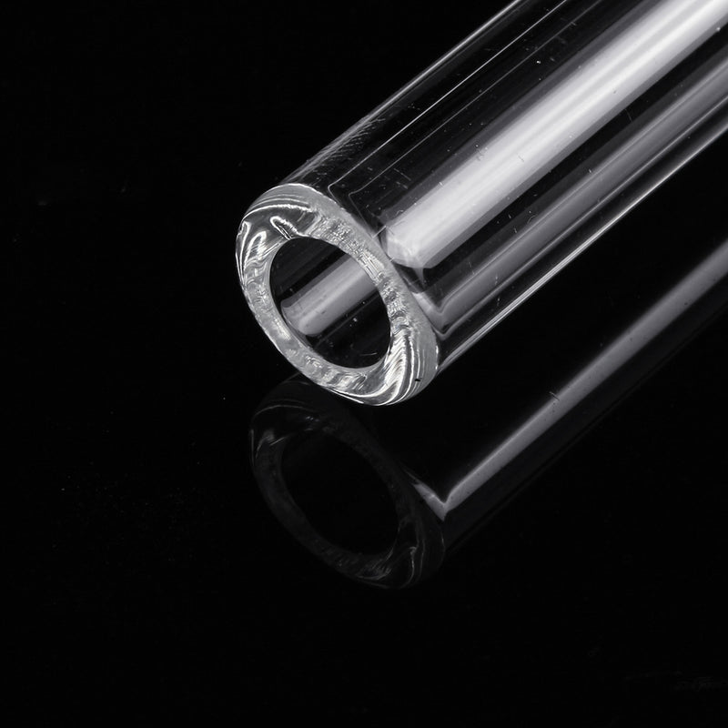 4Pcs 200mm OD 10mm 2mm Thick Wall Borosilicate Glass Blowing Tube