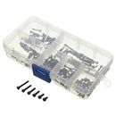 Suleve M2CH2 M2 Carbon Steel Allen Bolt 4-16mm Hex Socket Cap Screw Metric Assortment Kit 180pcs