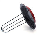 Carbon Steel Chicken Roaster Rack With Tray Non-Stick BBQ Tong Grilling Cooking Pans Barbecue Tools