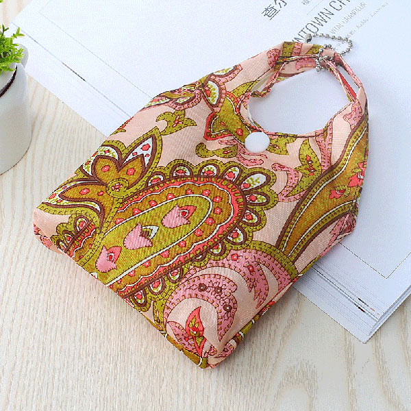 Honana HN-B37 Foldable Waterproof Shopping Storage Bag Potable Reusable Handle Grocery Bag