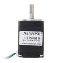 HANPOSE 11HS4010 40mm Nema 11 Stepper Motor 28BYGH40 1A 0.12N.m 4-lead for CNC Router