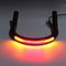 7/8inch Tube Black Cafe Racer Seat Frame Hoop Brat Loop LED Brake Turn Singal Lights