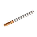 Drillpro 3 Flutes 120 Degree Carbide Chamfer Mill 2-8mm HRC55 Tungsten Steel AlTiN Coating Milling Cutter