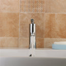 Brass Chrome Waterfall Bathroom Basin Faucet Single Handle Sink Cold & Hot Mixer Tap