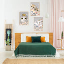 Miico SK9342 Princess Photo Frame Cat Decoration Stickers Wall Sticker Home Decorative Sticker