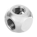 T-Shape 3 Way G1/4" Internal Thread Water Cooling Fittings Connectors