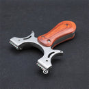 Flat Rubber Band Free Tie Sling Stainless Steel Greedy Sling-shot