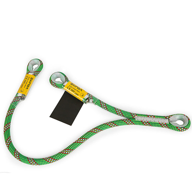 Xinda 10.5mm Professional Rock Climbing Rope Supplies High Altitude Anti Fall Off Protective Safety Belt Cowstail High Strength Wearable Life Rope