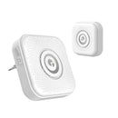 DIGOO DG-PJ16R 433MHz Plug-in Wireless Doorbell Kit 36 Melodies Chime 8 Levels Volume Adjustment 1 Button 1 EU Plug Receiver