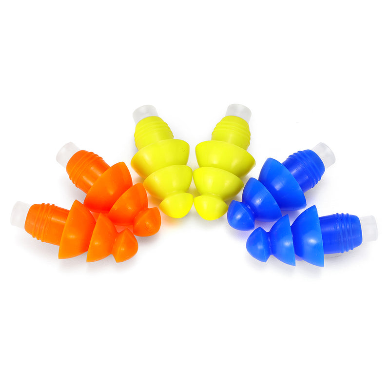 Soft Silicone Noise Cancelling Swimming Earplugs For Sleeping Concert Hearing Protection