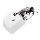 1 Side Cutter Zig Zag Sewing Machine Attachment Presser Foot Low Shank Cut & Hem Sharp