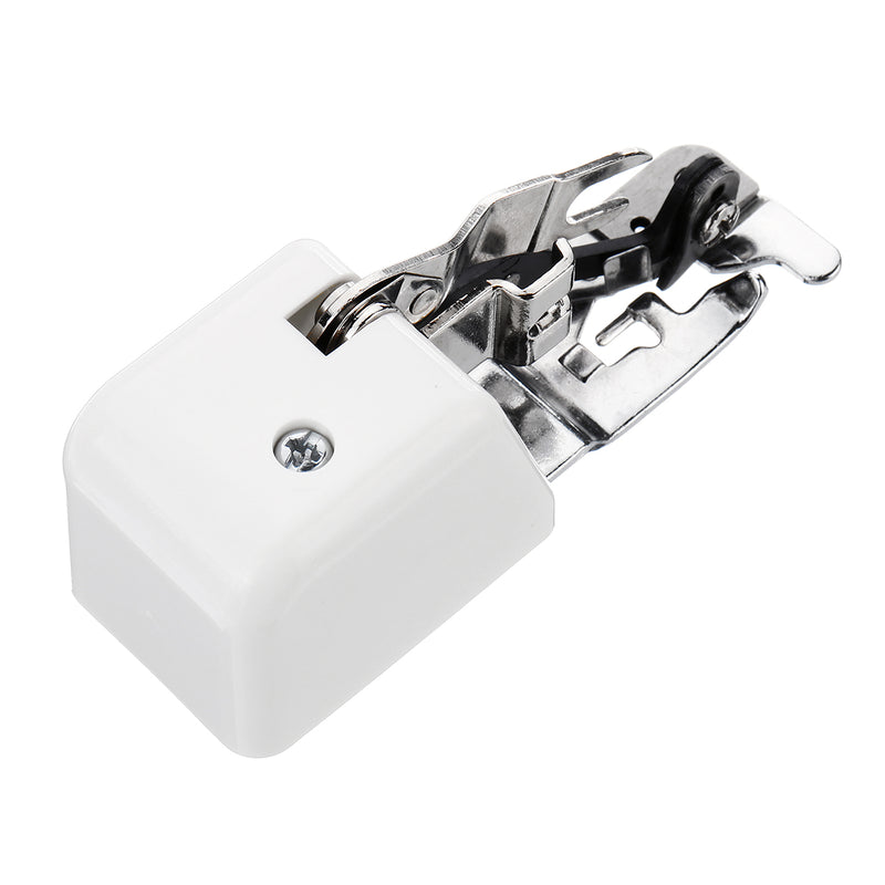 1 Side Cutter Zig Zag Sewing Machine Attachment Presser Foot Low Shank Cut & Hem Sharp