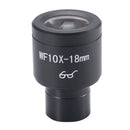 2Pcs WF10X Field View Microscope Eyepiece Lens for Biological Microscope Optical Lens Ocular with Reticle Scale