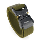 TUSHI NS6 125cm 3.8cm Quick Release Cobra Buckle 100D Nylon Tactical Waist Belts Business Belt