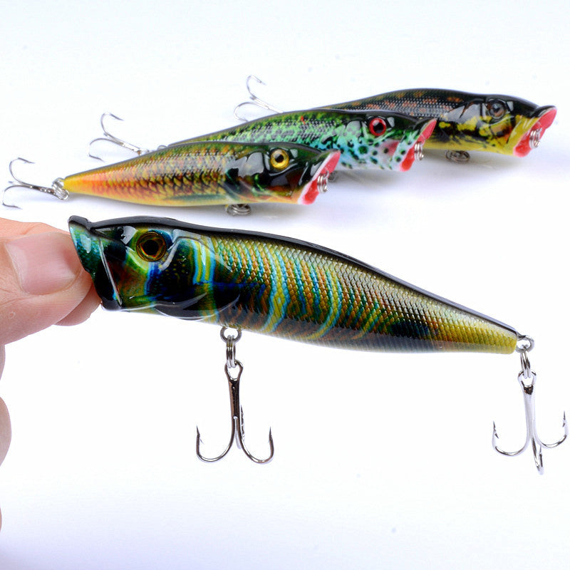 ZANLURE 4pcs/set 9.5cm 12g Fishing Lure Topwater Popper Wobblers Crankbaits Artificial Hard Baits