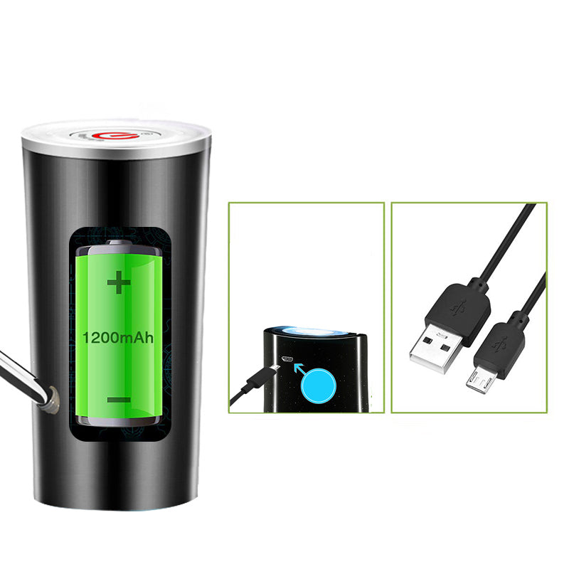 Portable Electric Automatic Water Pump Dispenser USB Charging Non-toxic Gallon Drinking Bottle Switch Pump