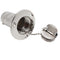 Upgrade 38mm 1-1/2 Inch Stainless Steel Boat Deck Oil Fill Cap Water Hatch Filler Port Gas Fuel Yacht Tank