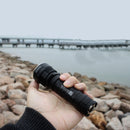 PALIGHT A8 350lm Flashlight 5 Modes 18650 Flashlight Battery Camping Light Outdoor Portable Hunting Riding Lamp