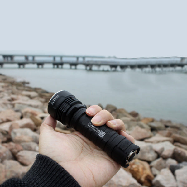 PALIGHT A8 350lm Flashlight 5 Modes 18650 Flashlight Battery Camping Light Outdoor Portable Hunting Riding Lamp