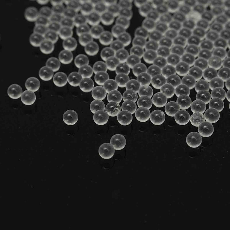 Clear Glass Sterilizer Beads Glass Balls Nail Sterilizer Decanter Cleaner Beads High Temperature Metal Disinfection Tool