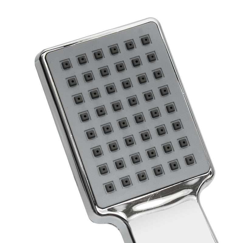 Bathroom Shower Head Riser Rail Bracket Handheld Shower Head Holder Bar Chrome