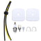 Lawnmower Fuel line Tune Up Service Air Filter Kit For All New Mantis Part For Echo Tiller