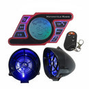 Motorcycle bluetooth Caller ID Voice Number MP3 Player 3.5 inch Speaker Waterproof TF Card USB Remote Control