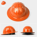 Lightweight Aluminum Full Brim Hard Hat Safety Helmet Protection Construction