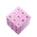 Plastic Pink Magic Puzzle Fidget Cube For Fans GiftsToys