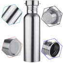350-750ML 304 Stainless Steel Wide Mouth Sport Water Bottle With Carry Outdoor Cycling Running Drink