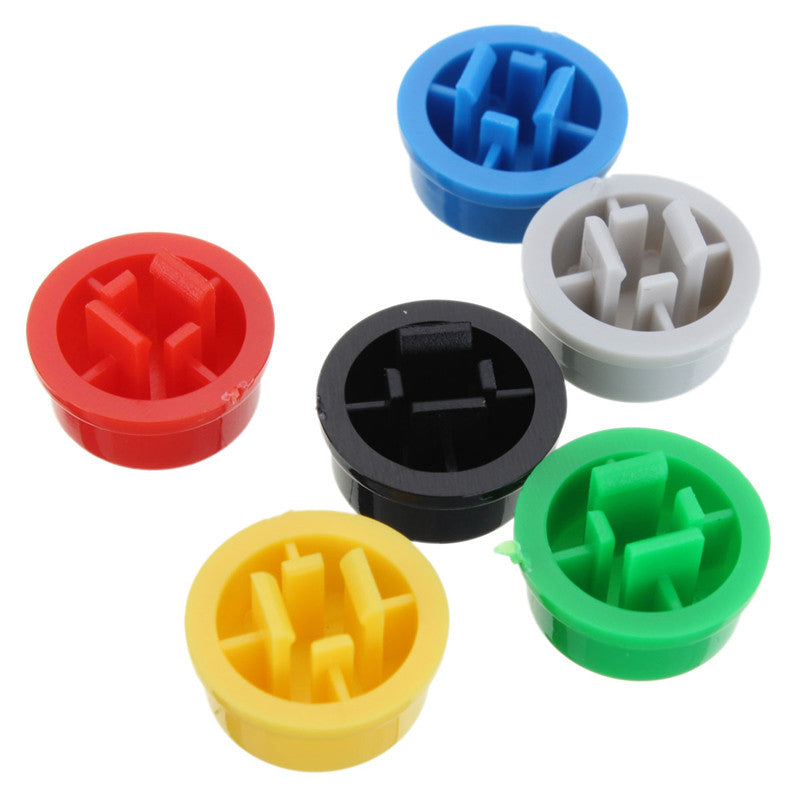 3 x 50pcs Tactile Push Button Switch Momentary Tact & Cap Assorted Kit 12x12x7.3mm Key Caps