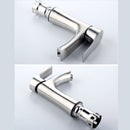 Stainless Steel Faucet Modern Chrome Bathroom Bath Water Faucet Basin Mixers Tap